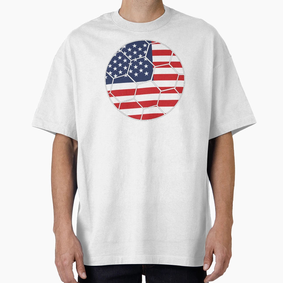 Usa Football Soccer T-Shirt - Fun Novelty Design Unisex - T-Shirt, Sweatshirt, Hoodie