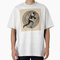 Football Player Motion T-Shirt - Streetwear Style for Adults - T-Shirt, Sweatshirt, Hoodie