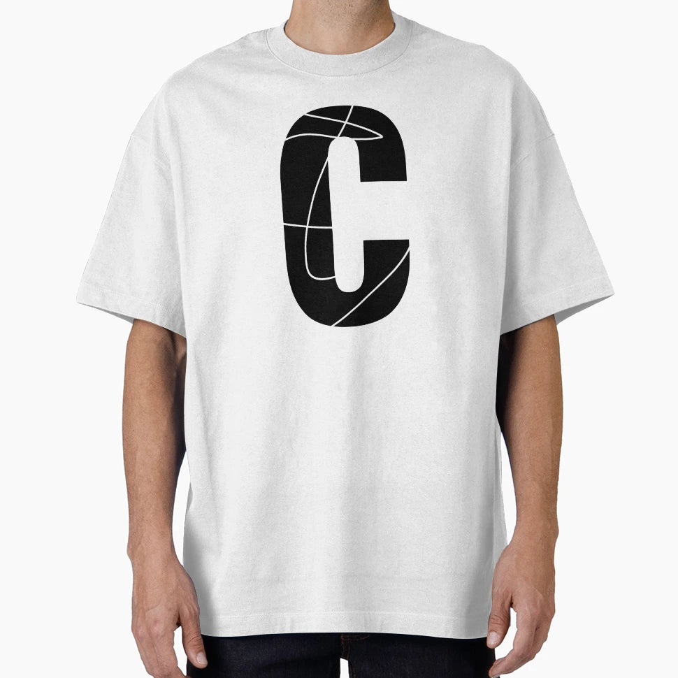 C Alphabet Black Color Stylish T-Shirt - Casual Everyday Wear for Adults - T-Shirt, Sweatshirt, Hoodie