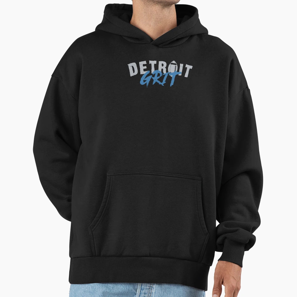 Detroit Grit Hoodie - Streetwear Style Unisex - T-Shirt, Sweatshirt, Hoodie