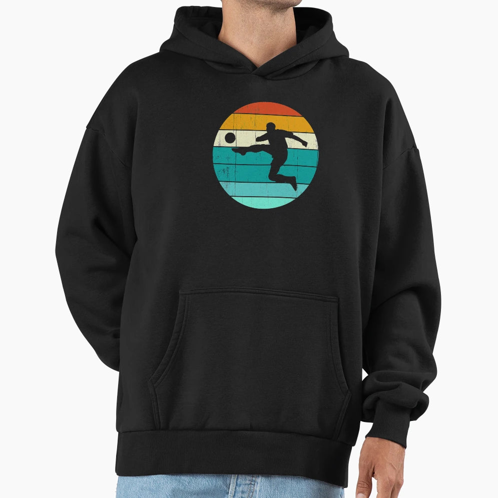 Soccer Player Hoodie - Fun Novelty Design for Adults - T-Shirt, Sweatshirt, Hoodie