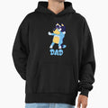 Blueys Dad Mum Love Fathers Day Hoodie - Minimalist Print for Adults - T-Shirt, Sweatshirt, Hoodie