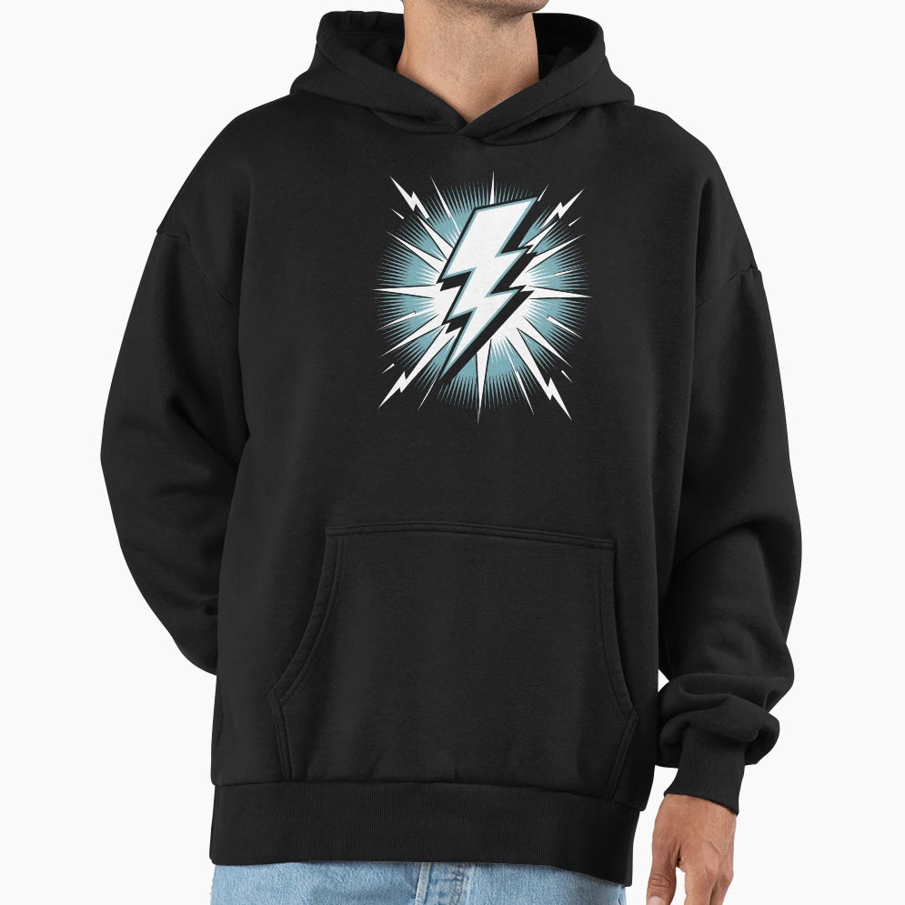 Lightning Lightning Thunderstorm Hoodie - Novelty Apparel for Adults - T-Shirt, Sweatshirt, Hoodie