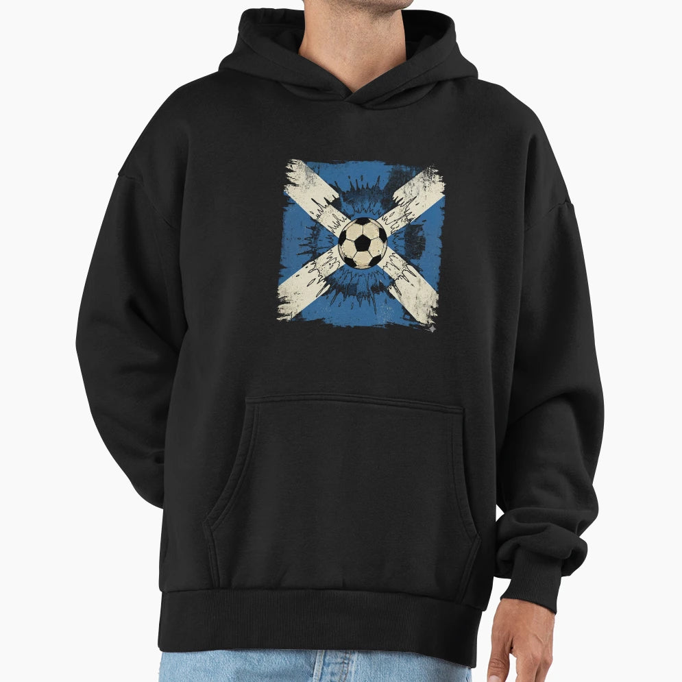Scotland Flag International Cup Hoodie - Casual Everyday Wear Men Women - T-Shirt, Sweatshirt, Hoodie