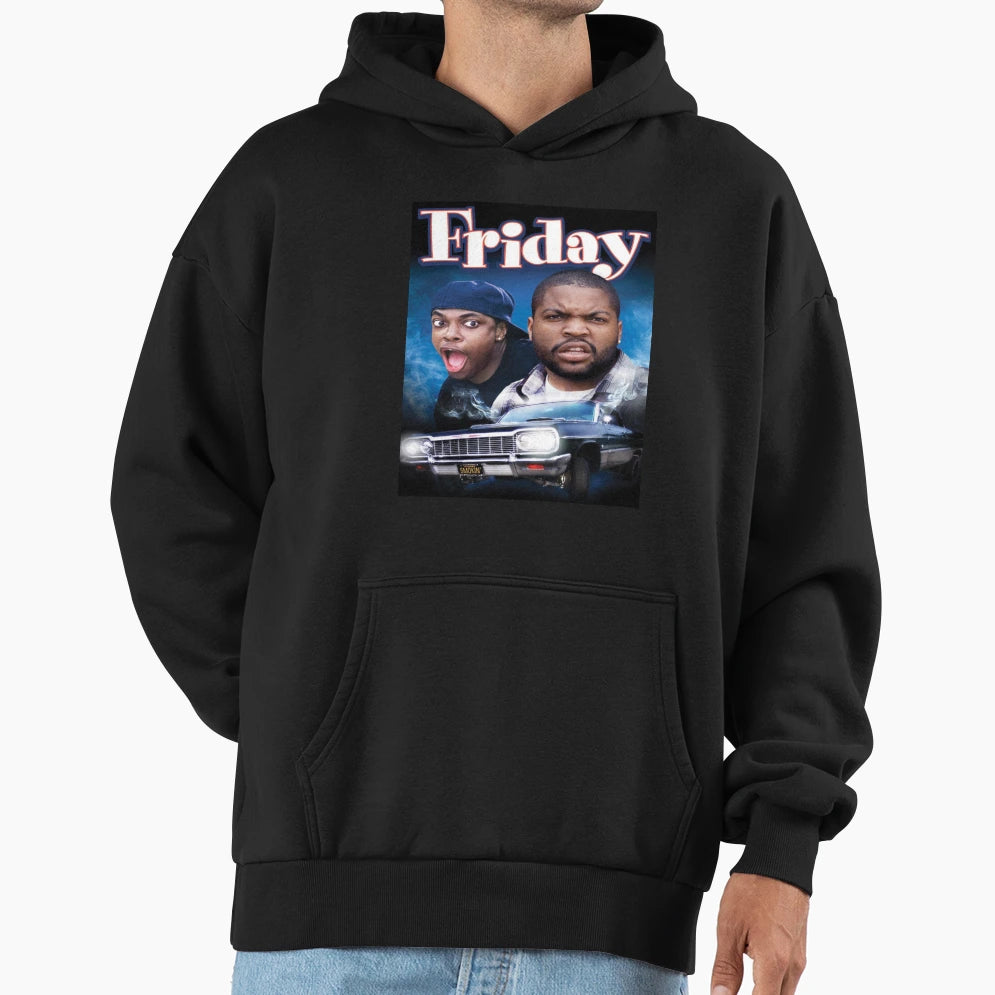 Ice Cube Art Hoodie - Graphic Print Unisex - T-Shirt, Sweatshirt, Hoodie