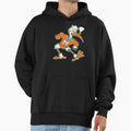 Sebastian Mascot Univ Miami Mascot Hoodie - Novelty Apparel Men Women - T-Shirt, Sweatshirt, Hoodie