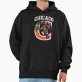 Chicago Football Hoodie - Trendy Graphic Unisex - T-Shirt, Sweatshirt, Hoodie