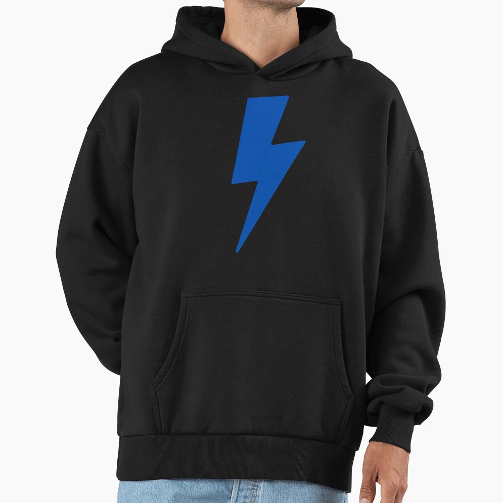 Blue Ray Hoodie - Minimalist Print for Adults - T-Shirt, Sweatshirt, Hoodie