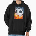 Soccer Wallpaper Hoodie - Custom Art Print Unisex - T-Shirt, Sweatshirt, Hoodie