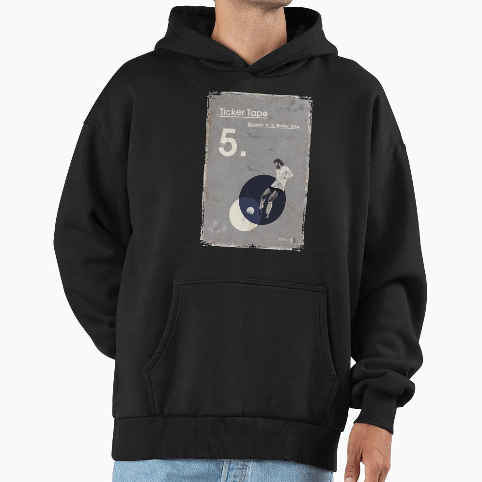 Football Casuals Ricky Villa Awaydays Hoodie - Fun Novelty Design Men Women - T-Shirt, Sweatshirt, Hoodie