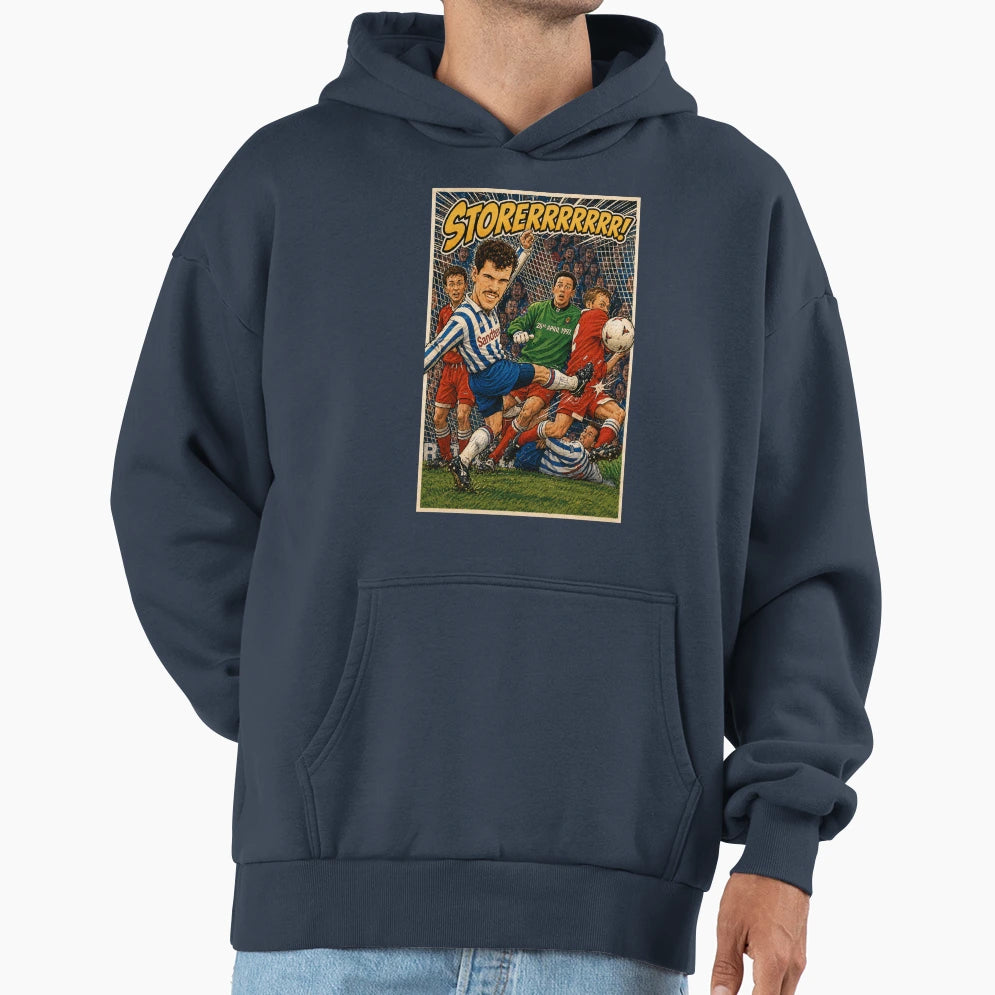 Storerrrrrrrr Last Goal Goldstone Hoodie - Casual Everyday Wear Men Women - T-Shirt, Sweatshirt, Hoodie