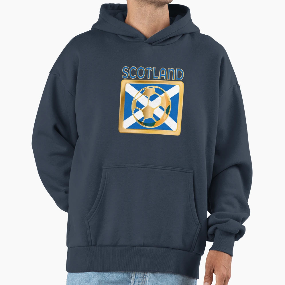 Scotland Football Hoodie - Custom Art Print Unisex - T-Shirt, Sweatshirt, Hoodie