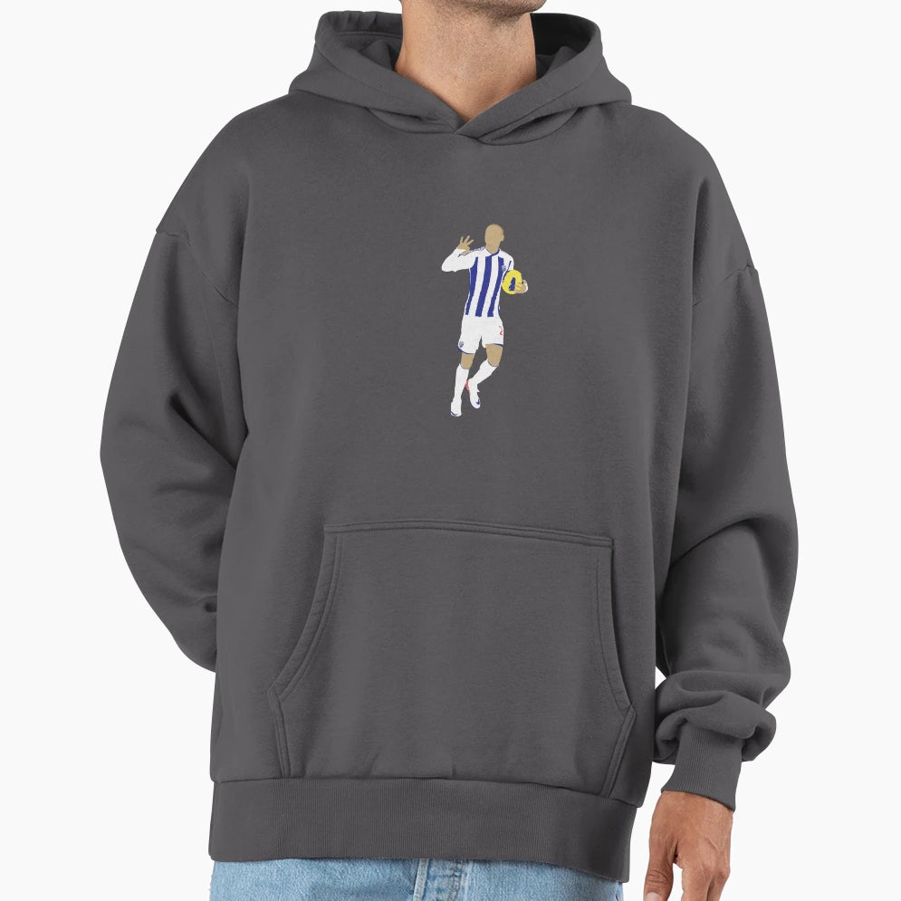 Peter Odemwingie West Bromwich Hoodie - Casual Everyday Wear for Adults - T-Shirt, Sweatshirt, Hoodie