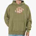 Floral Fall Football Hoodie - Custom Art Print Unisex - T-Shirt, Sweatshirt, Hoodie