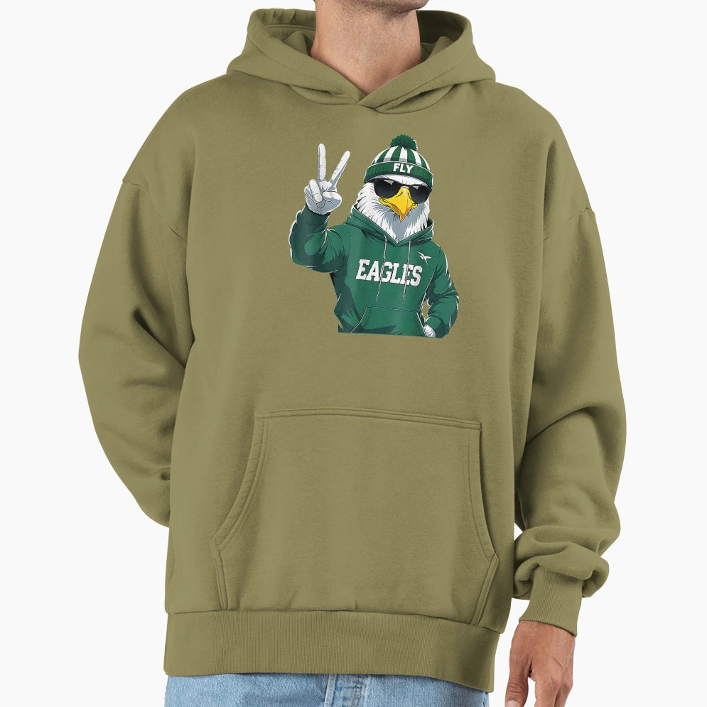 Funny Eagle Hoodie - Fun Novelty Design Unisex - T-Shirt, Sweatshirt, Hoodie