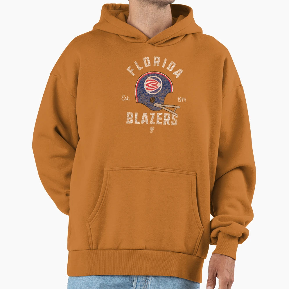Defunct Series Florida Blazers Hoodie - Minimalist Print Men Women - T-Shirt, Sweatshirt, Hoodie