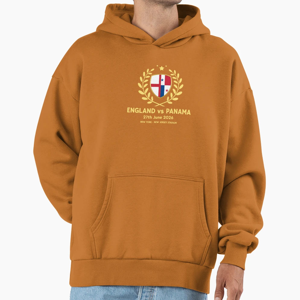 World Cup England V Panama Hoodie - Minimalist Print for Adults - T-Shirt, Sweatshirt, Hoodie