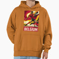 Belgium Soccer Hoodie - Minimalist Print for Adults - T-Shirt, Sweatshirt, Hoodie