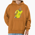 Ronaldo Nazario Hoodie - Aesthetic Graphic Men Women - T-Shirt, Sweatshirt, Hoodie
