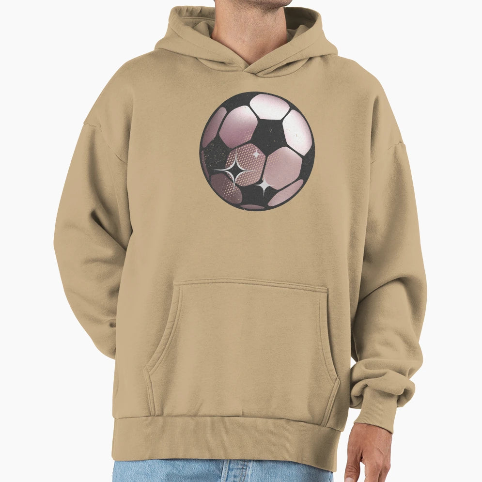 Futeball Soccer Ball Hoodie - Aesthetic Graphic Men Women - T-Shirt, Sweatshirt, Hoodie