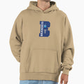 Navy Blue Brandeis Logo Hoodie - Novelty Apparel Unisex - T-Shirt, Sweatshirt, Hoodie