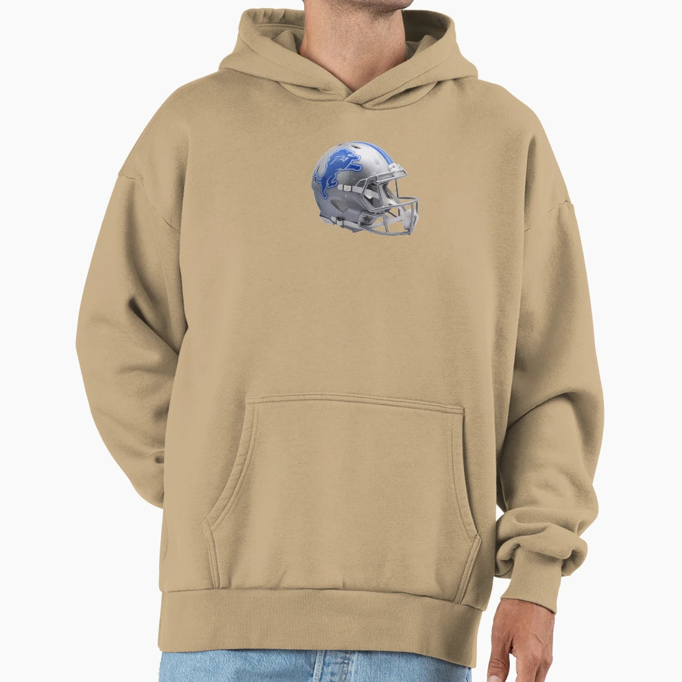 Helmet Detroit Icon Hoodie - Minimalist Print Unisex - T-Shirt, Sweatshirt, Hoodie
