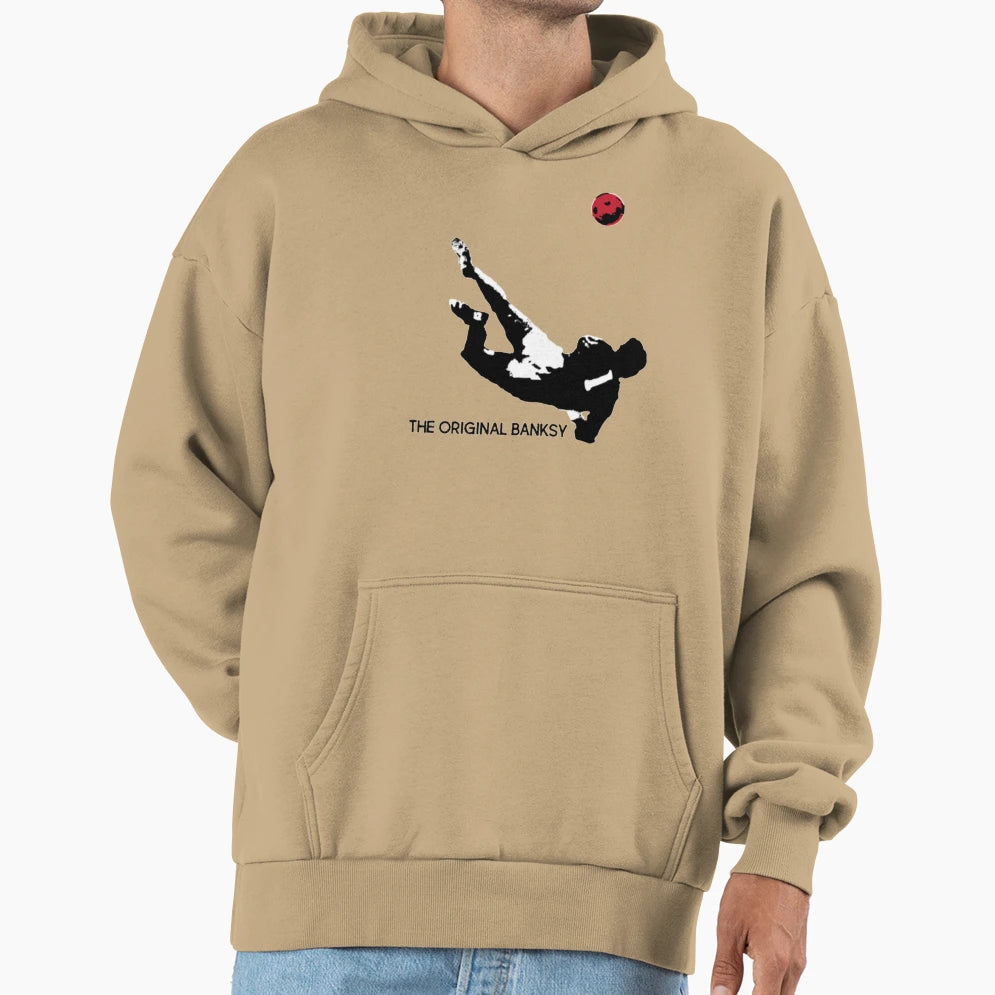 Original Banksy England Goalkeeper Hoodie - Aesthetic Graphic Unisex - T-Shirt, Sweatshirt, Hoodie