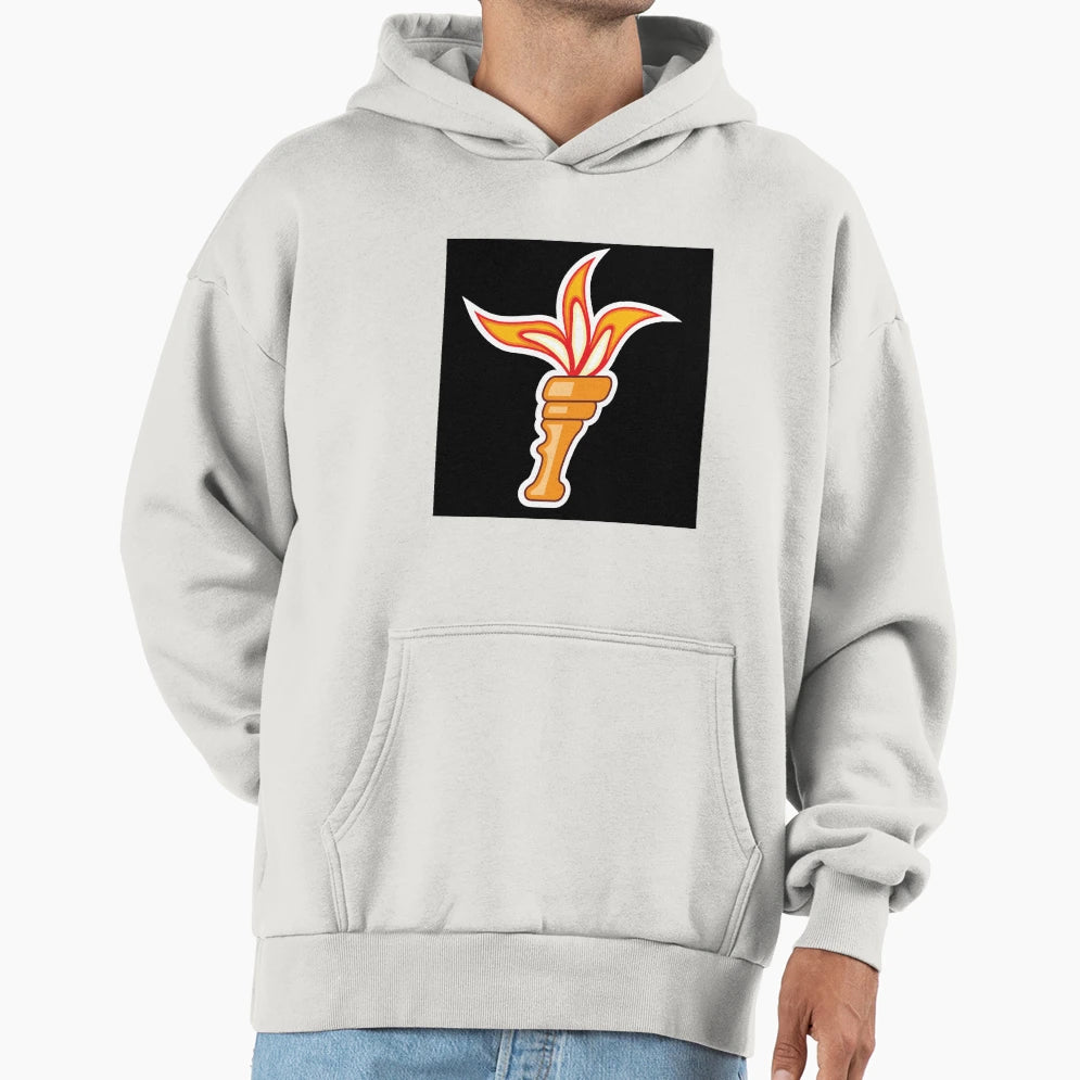 Torch Hoodie - Trendy Graphic for Adults - T-Shirt, Sweatshirt, Hoodie
