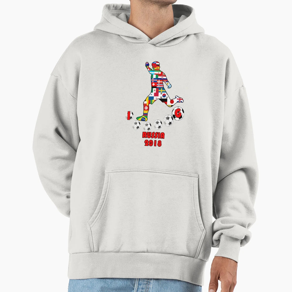 Russia 2018 Soccer Team Worldwidet T-Shirt - Custom Art Print Unisex - T-Shirt, Sweatshirt, Hoodie
