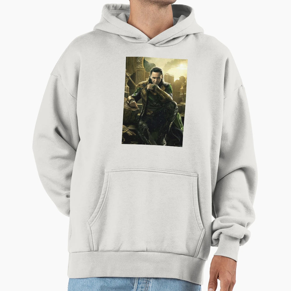 New Lokii Thedarkworld 003 Hoodie - Novelty Apparel for Adults - T-Shirt, Sweatshirt, Hoodie