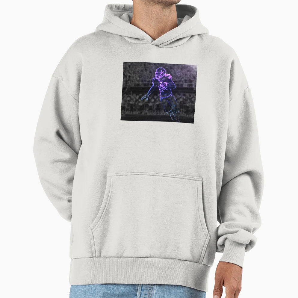 SD Glow Artwork Hoodie - Minimalist Print Unisex - T-Shirt, Sweatshirt, Hoodie