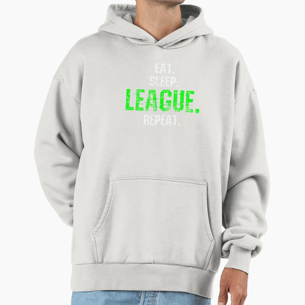 Baseball Liga Hoodie - Novelty Apparel for Adults - T-Shirt, Sweatshirt, Hoodie