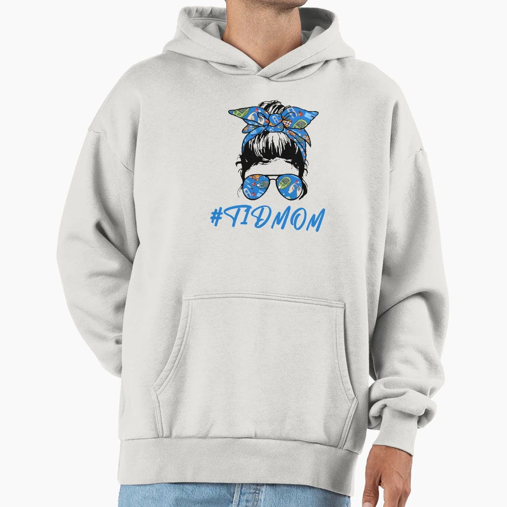 T1D Mom Proud Mom T1D Warrior Hoodie - Casual Everyday Wear Men Women - T-Shirt, Sweatshirt, Hoodie