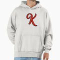 Initial Monogram K Hoodie - Graphic Print Men Women - T-Shirt, Sweatshirt, Hoodie