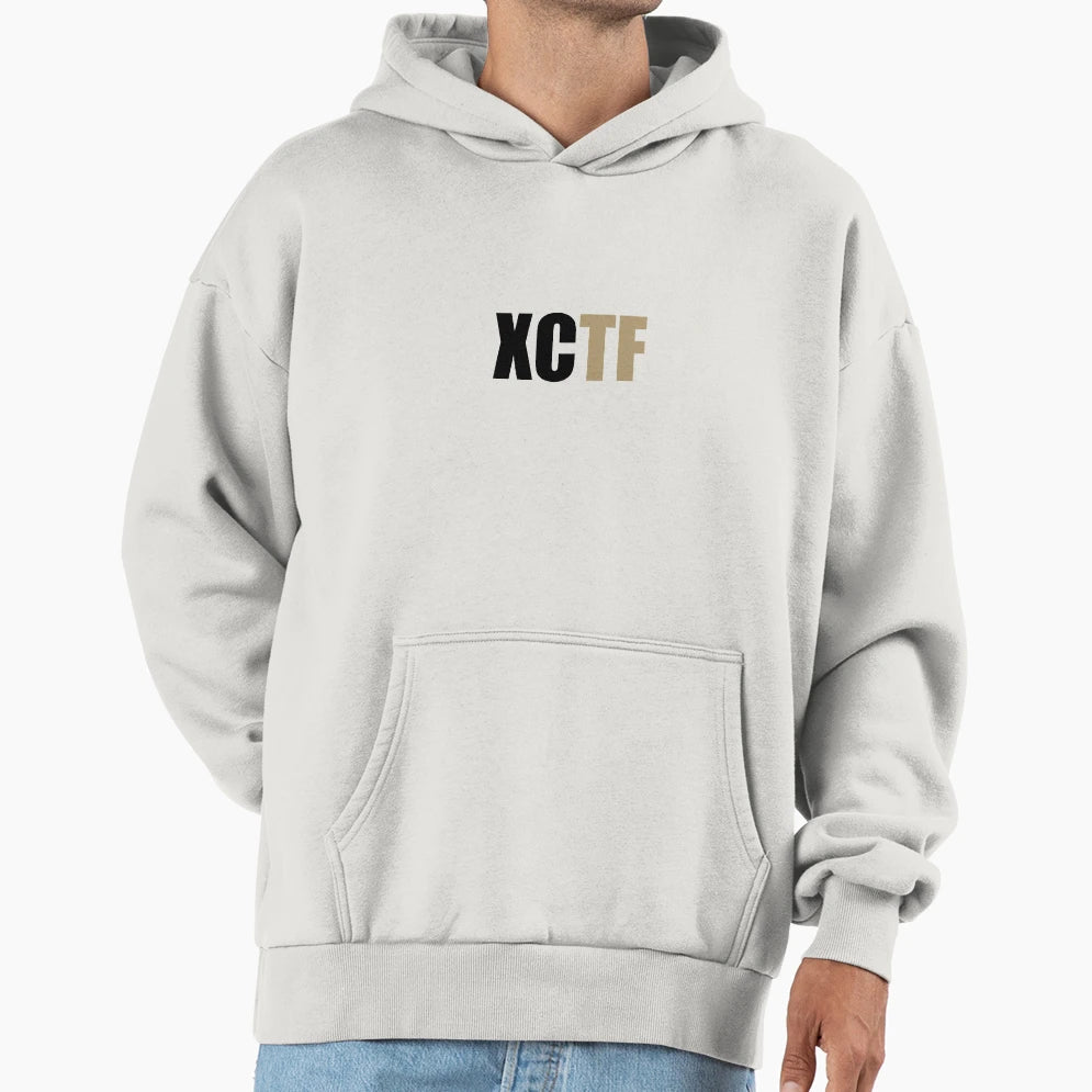 Xctf Black And Gold Hoodie - Fun Novelty Design Men Women - T-Shirt, Sweatshirt, Hoodie