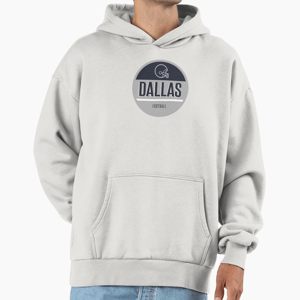 Dallas Football Hoodie - Aesthetic Graphic for Adults - T-Shirt, Sweatshirt, Hoodie