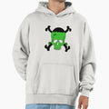 Frankenstein Skull Hoodie - Aesthetic Graphic for Adults - T-Shirt, Sweatshirt, Hoodie