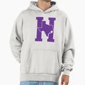 Houston Texas H Town Purple Hoodie - Minimalist Print Unisex - T-Shirt, Sweatshirt, Hoodie