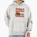 Turkey Touchdowns Thanksgiving Football T-Shirt - Unique Graphic for Adults - T-Shirt, Sweatshirt, Hoodie
