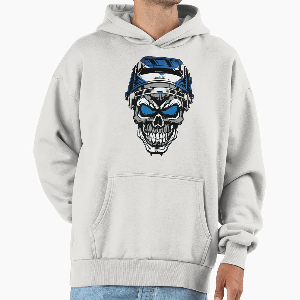 Scottish Welder Skull Hoodie - Casual Everyday Wear Unisex - T-Shirt, Sweatshirt, Hoodie