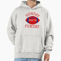 Sunday Fun Day Hoodie - Graphic Print Men Women - T-Shirt, Sweatshirt, Hoodie