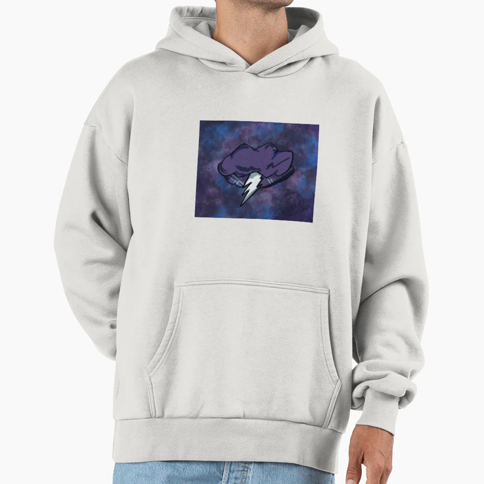 Stormcloud Sanders Hoodie - Novelty Apparel Unisex - T-Shirt, Sweatshirt, Hoodie