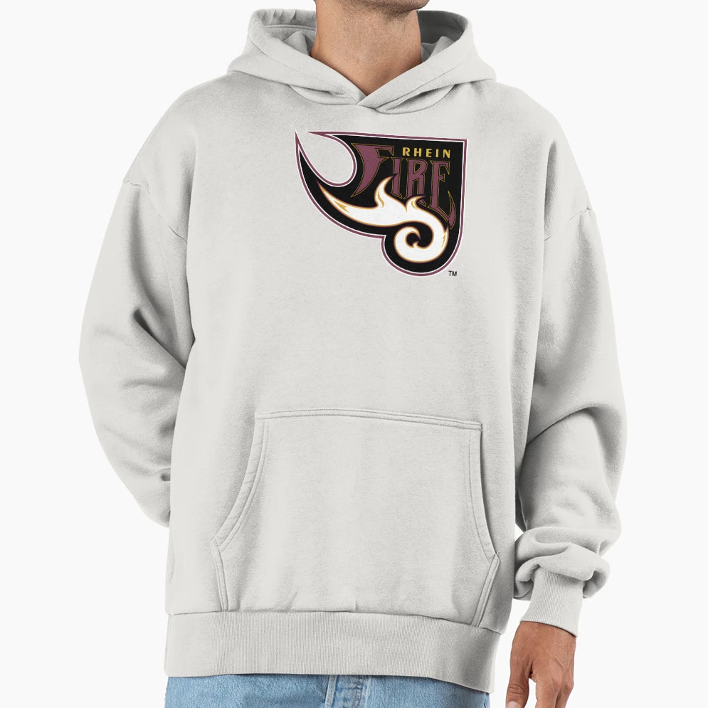 Rhein Fire Logo Hoodie - Unique Graphic Men Women - T-Shirt, Sweatshirt, Hoodie