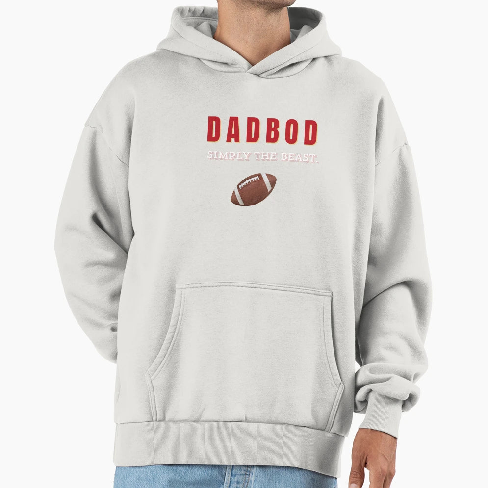 Dadbod Simply Beast Hoodie - Aesthetic Graphic for Adults - T-Shirt, Sweatshirt, Hoodie