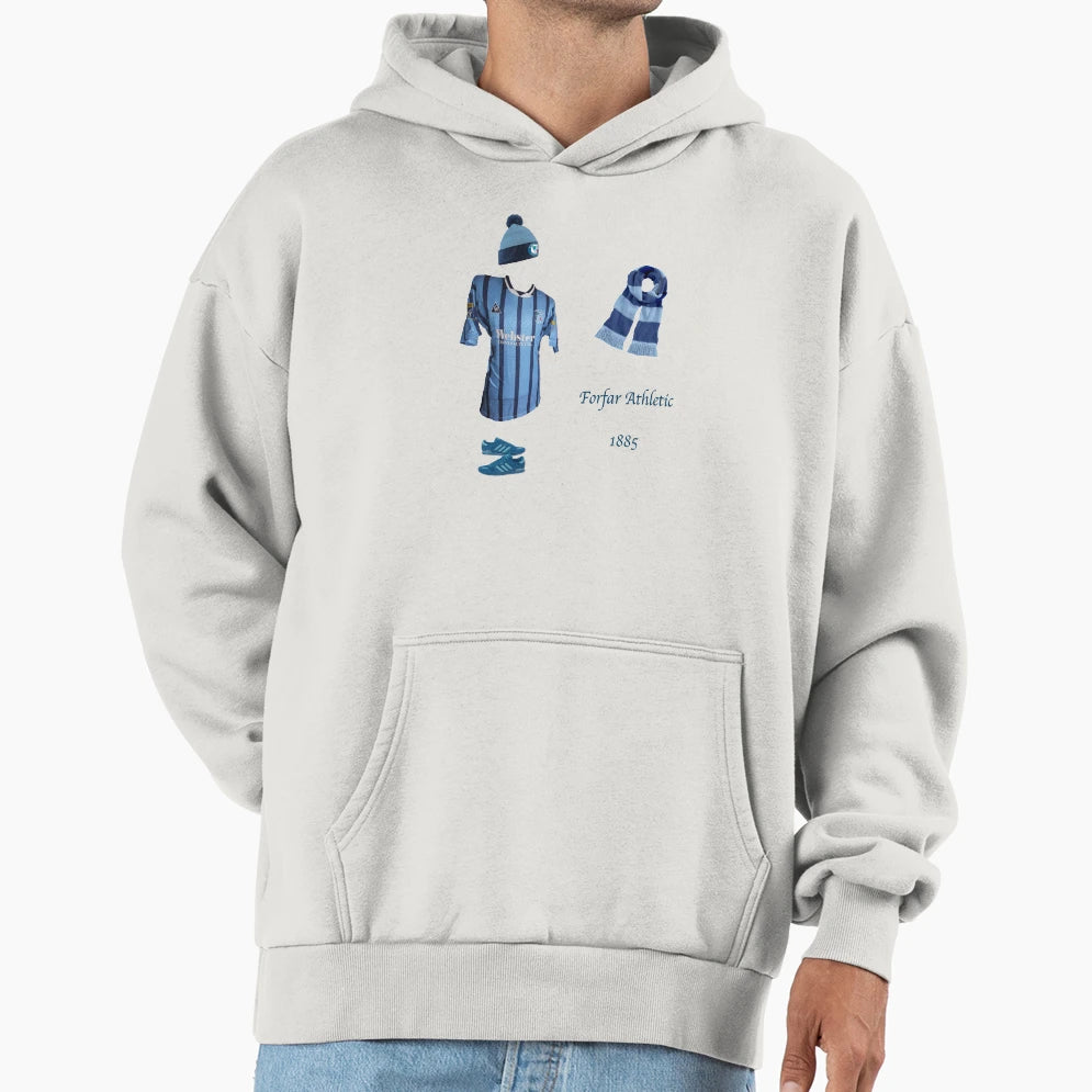 Forfar Fc Hoodie - Fun Novelty Design for Adults - T-Shirt, Sweatshirt, Hoodie