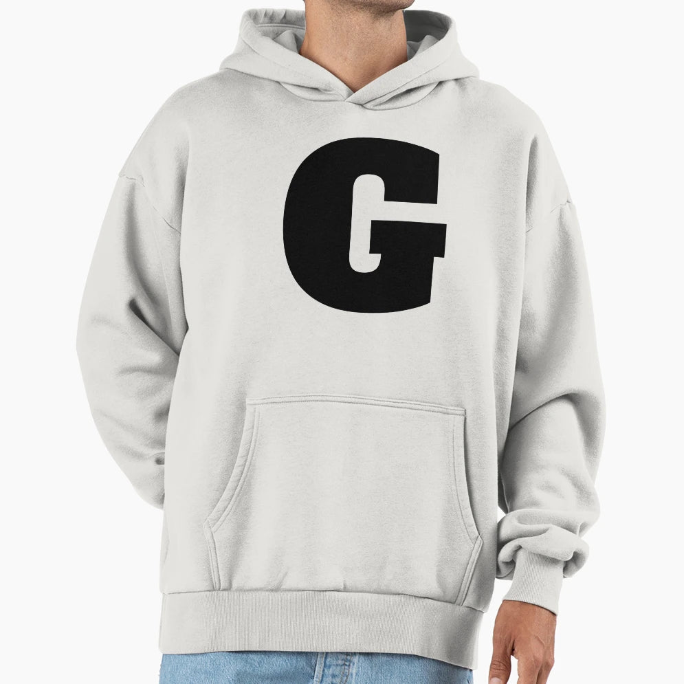 Alphabet G Uppercase Letter G Letter G Hoodie - Custom Art Print Men Women - T-Shirt, Sweatshirt, Hoodie