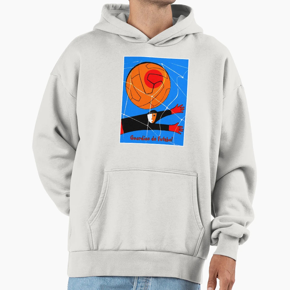 Soccer Guardiao Do Futebol Abstract Hoodie - Trendy Graphic Men Women - T-Shirt, Sweatshirt, Hoodie