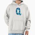 Initial Monogram Q Hoodie - Graphic Print for Adults - T-Shirt, Sweatshirt, Hoodie
