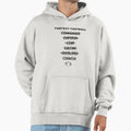 Fantasy Football Commish Hoodie - Custom Art Print for Adults - T-Shirt, Sweatshirt, Hoodie