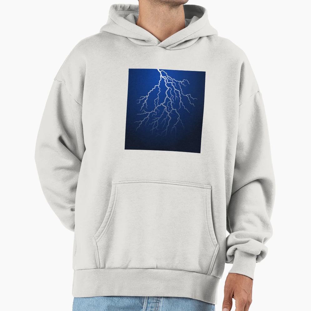 Lightning2 Hoodie - Fun Novelty Design for Adults - T-Shirt, Sweatshirt, Hoodie